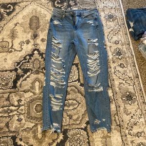 American Eagle ripped jeans
